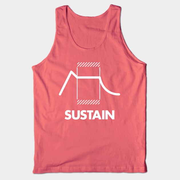 ADSR - Sustain Tank Top by hami